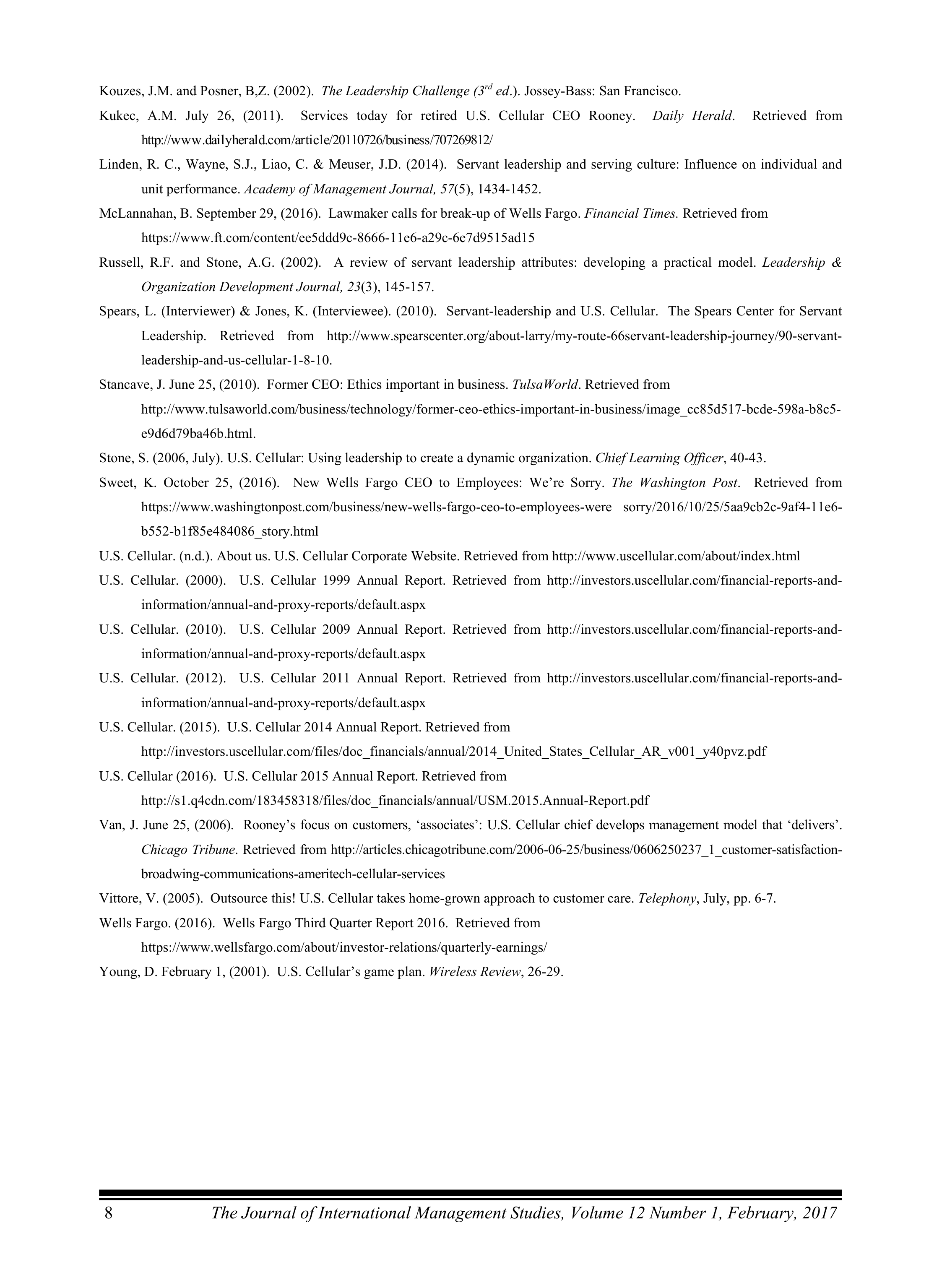 Wells Fargo Leadership skills — page 8