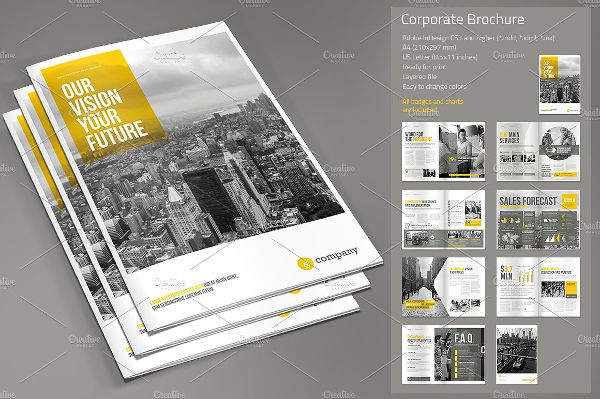 real estate brochure design templates free download