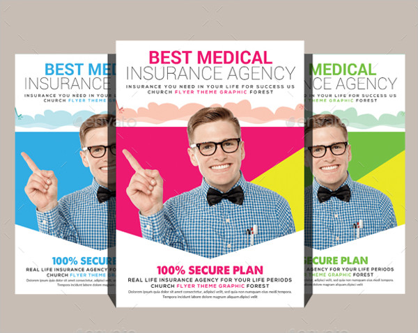 a4 health business flyer
