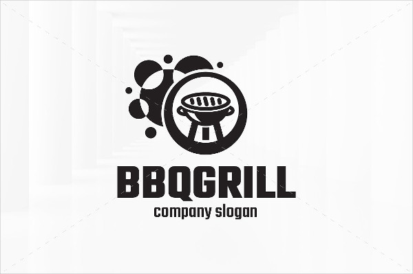 BBQ Restaurant Business Logo