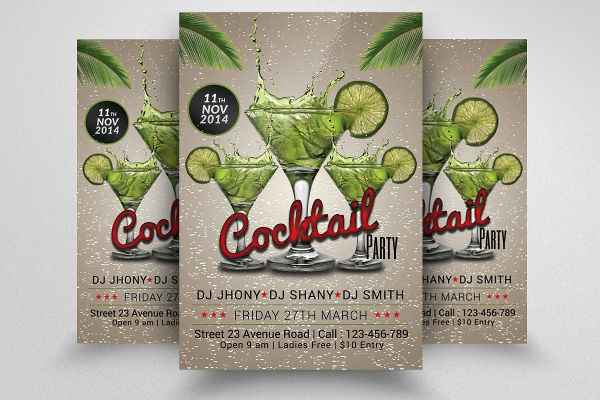 business cocktail event invitation