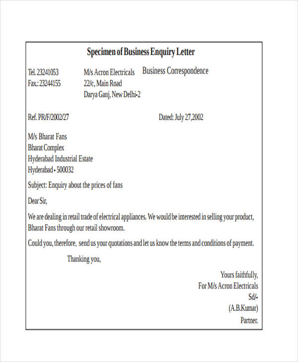 builder thank letter you DOC & Examples 34 Letter Examples  PDF,   Samples Complaint