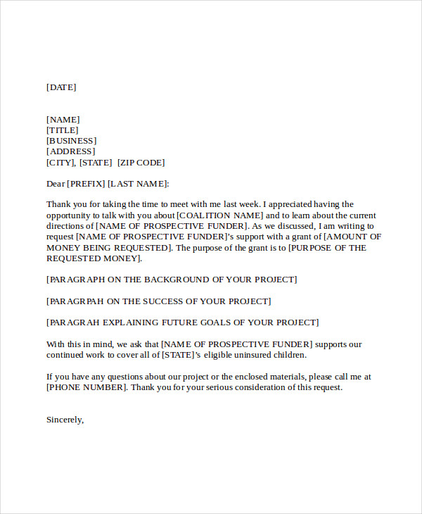 cover letter for sending business proposal