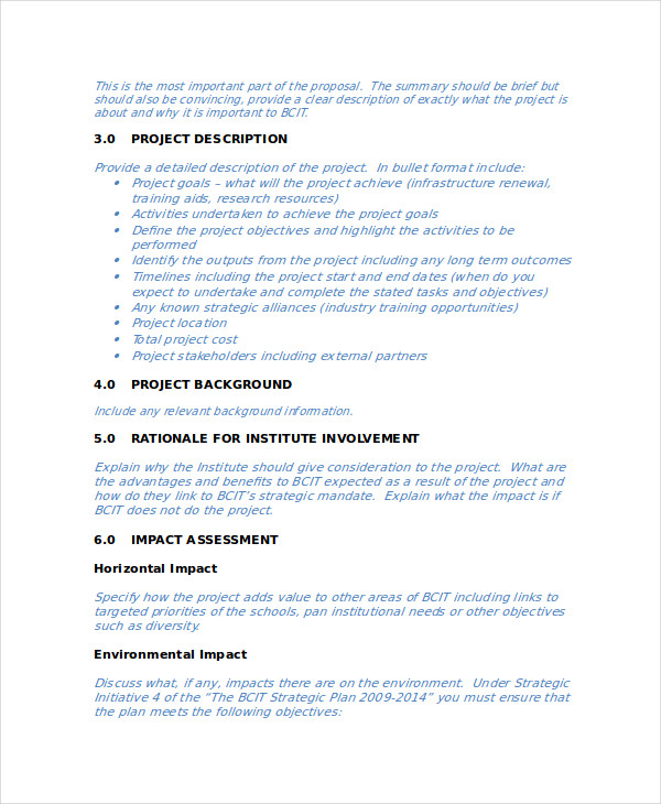 44+ Project Proposal Examples - PDF, Word, Pages