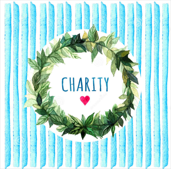 creative charity greeting card
