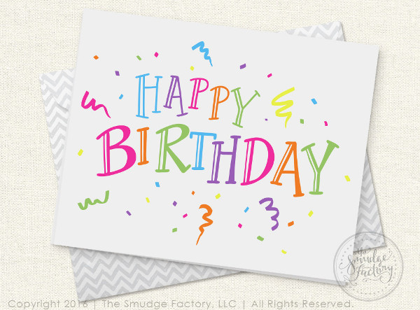 -Diy Happy Birthday Card