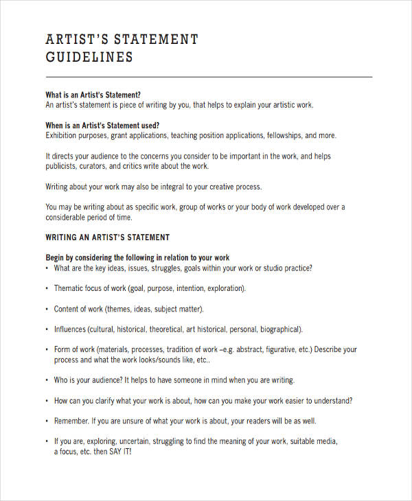 Statement of Work - 32+ Examples, Format, Pdf | Examples
