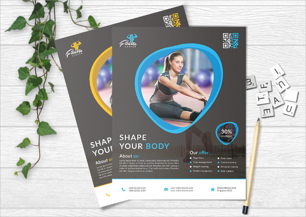 free fitness flyer
