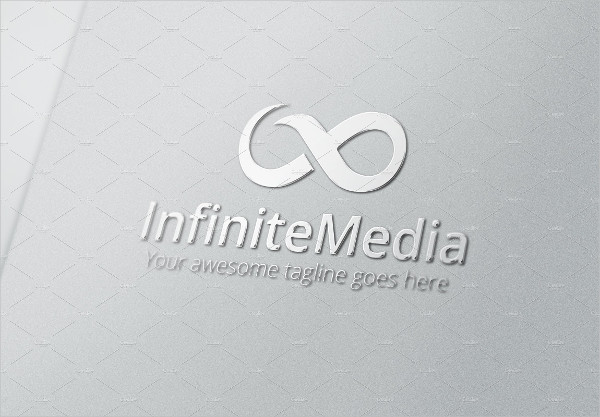 media company logo in psd