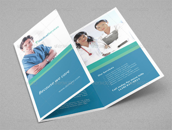 medical service tri fold brochure
