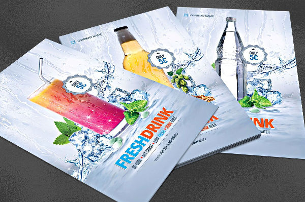 product advertising posters