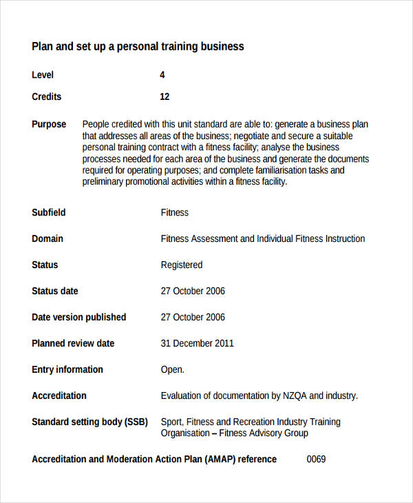 73 Personal Plan Examples To Download 73 Personal Plan Examples To Download