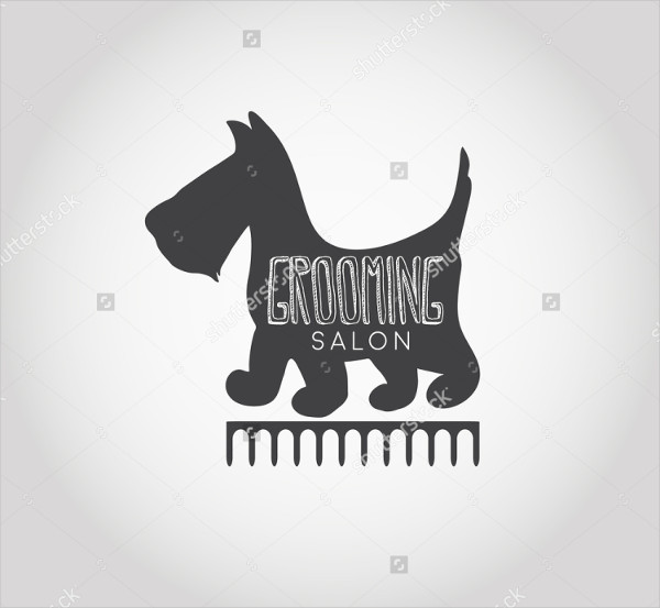 pet grooming business logo