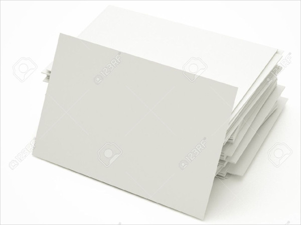 printable blank business card