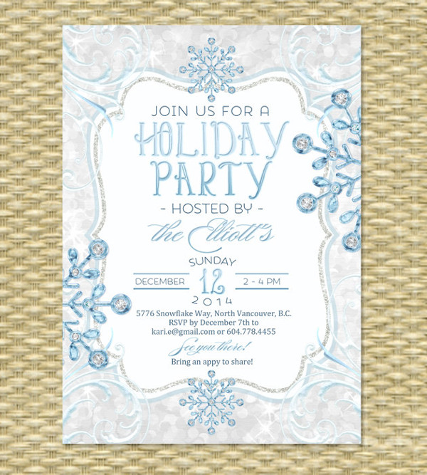 printable holiday party invitation1