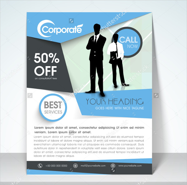professional corporate business flyer