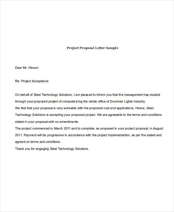 Acceptance Letter 85 Examples Format Pdf