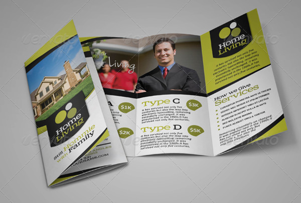 real estate agent personal brochure