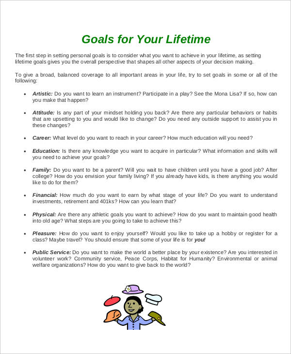 Free 30 Smart Goals Examples Samples In Pdf Doc Examples