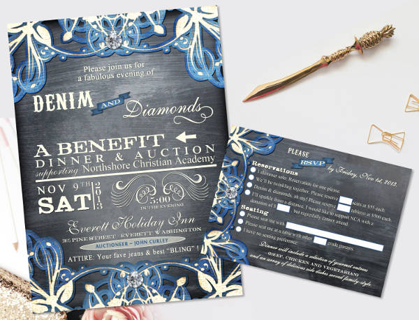 team party event invitation