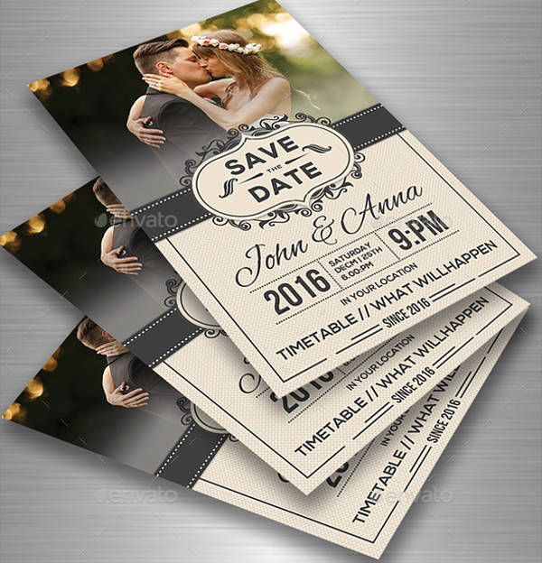 wedding invitation card flyer