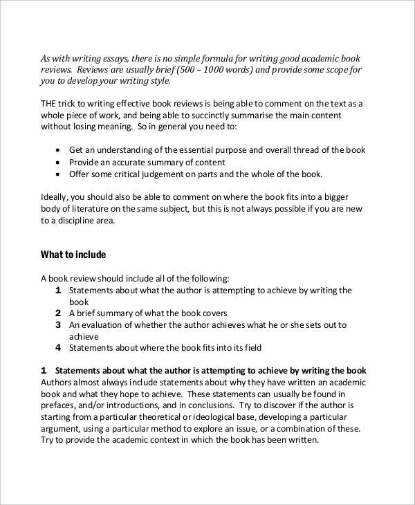 how to write a book report introduction