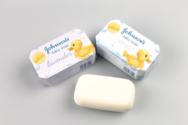 baby soap product packaging