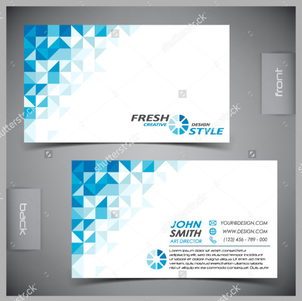 business card vector design