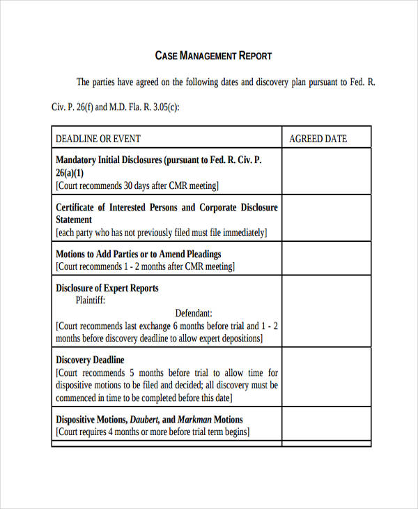 Time Management Report Sample HQ Printable Documents