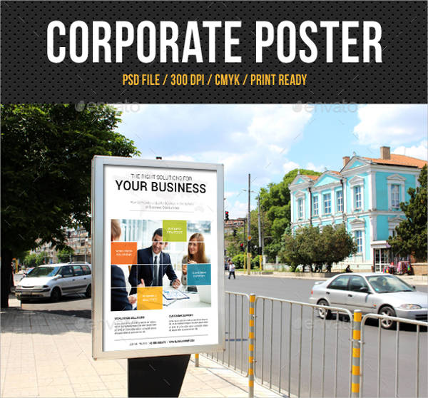 corporate business poster