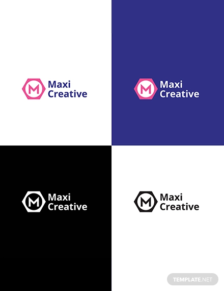creative agency logo template