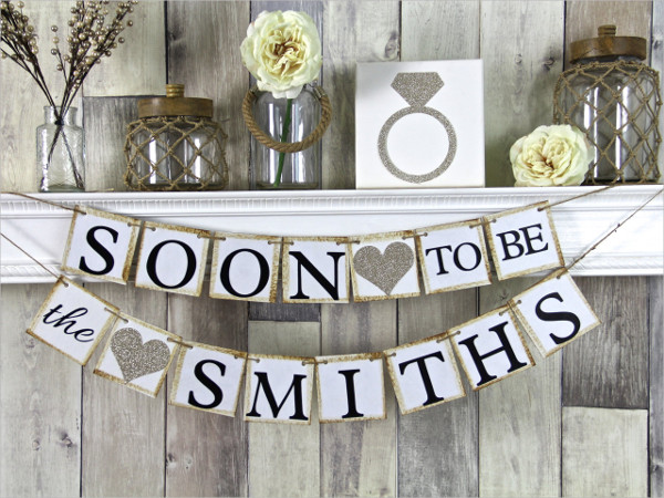 engagement party banner