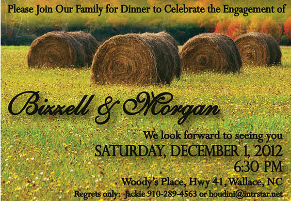 -Engagement Party Invitation