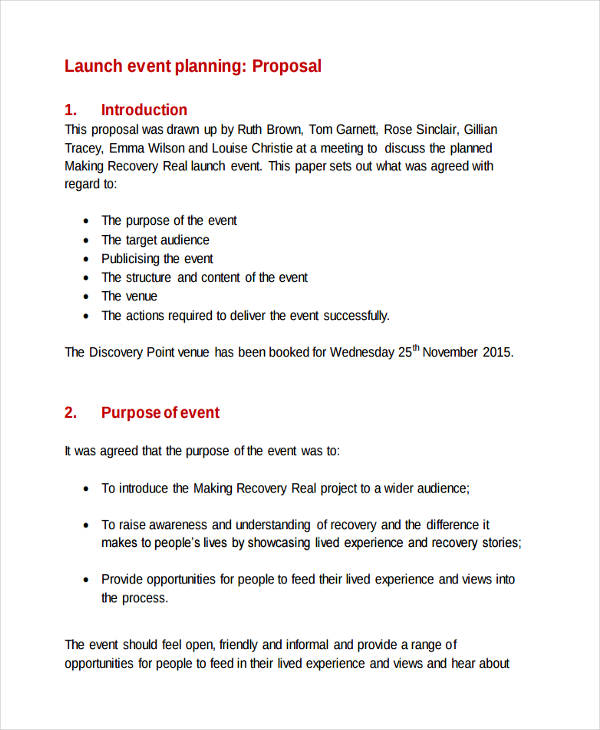 Proposal Examples 91 Samples In PDF DOC Google Docs Pages Proposal Examples 91 Samples In PDF DOC Google Docs Pages