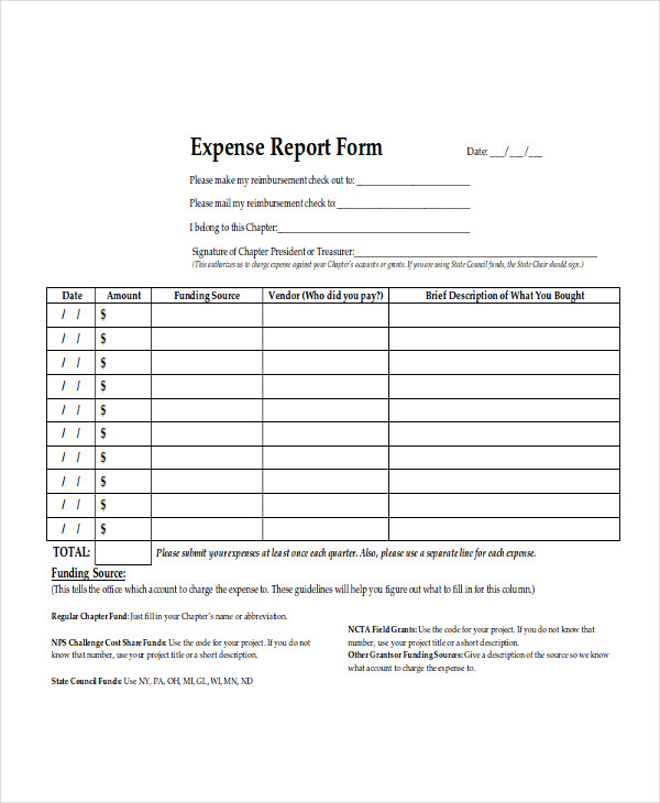 expense report1