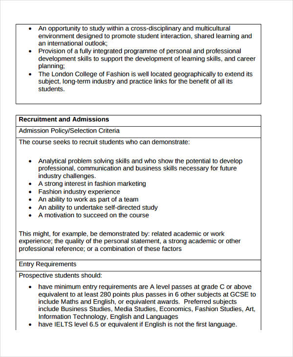 personal statement examples international development