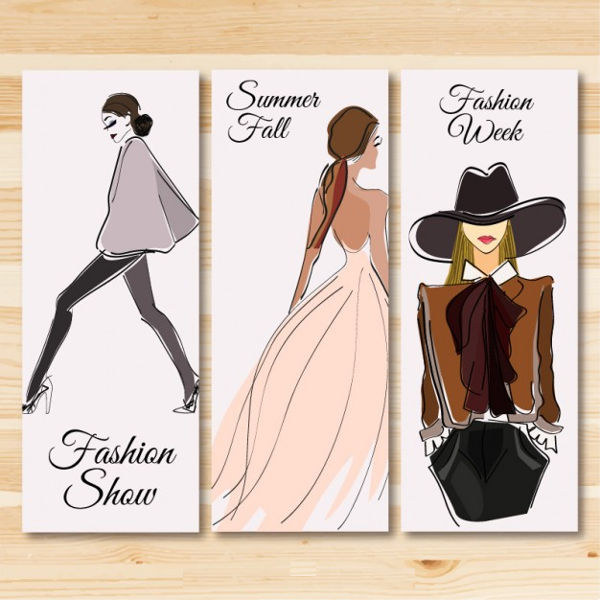 fashion show advertising banner