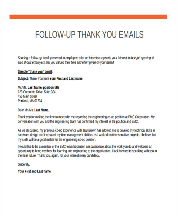 How To Write A Post Event Thank You Email