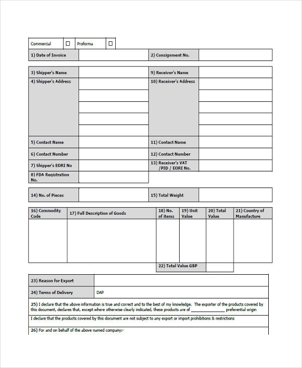 free business invoice sample