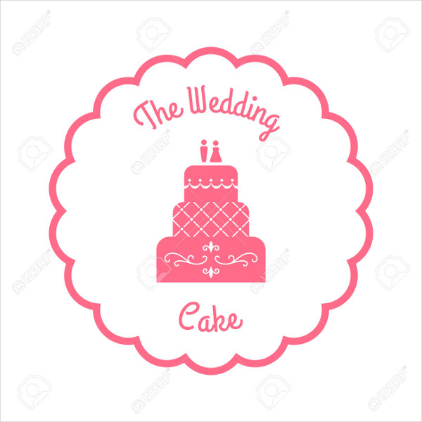 free wedding cake logo