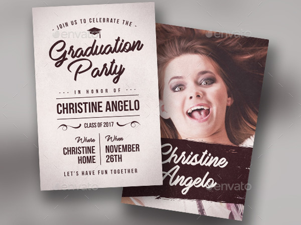 -Graduation Party Invitation