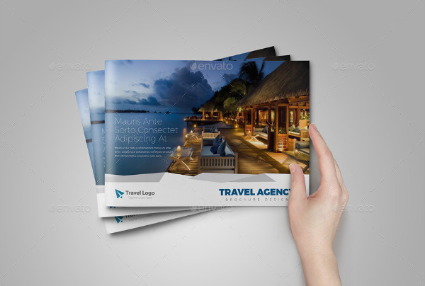 holiday travel brochure