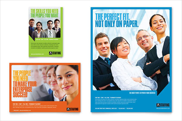 job consultant advertising flyer