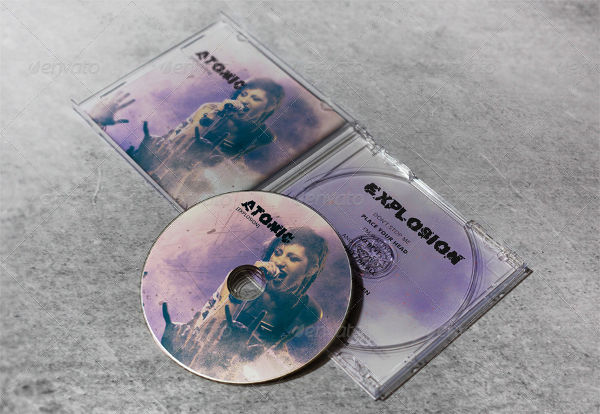 music cd packaging