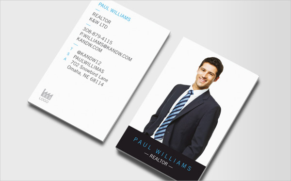 Photo Real Estate Business Card