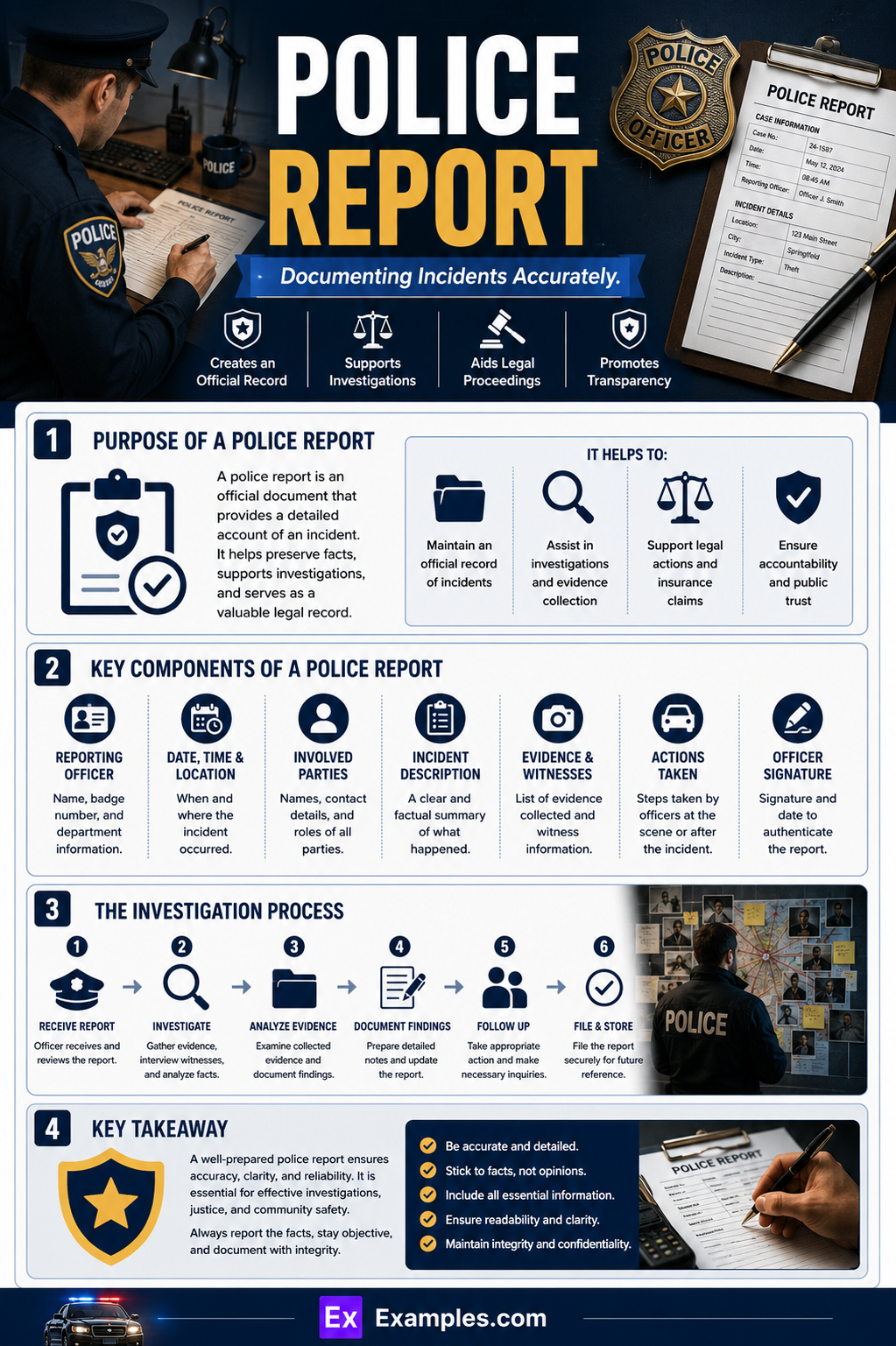 15+ Police Report Examples to Download