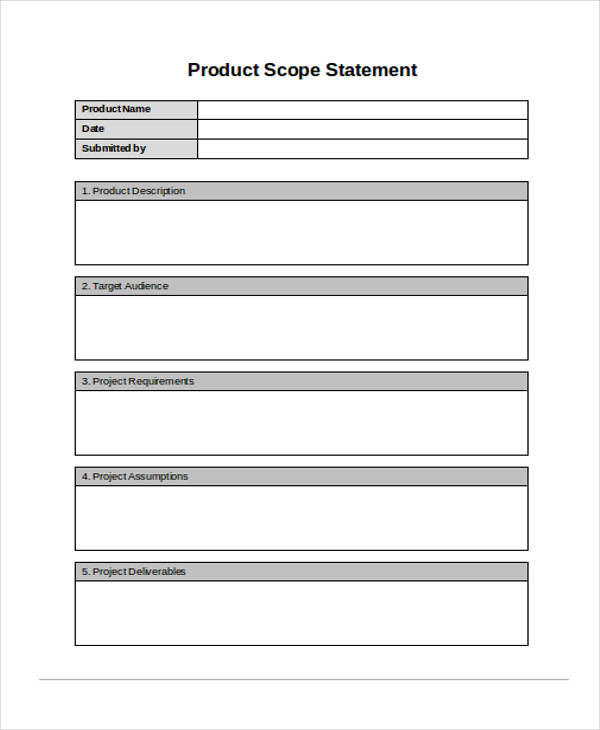 Statement in Doc - Examples, Format, Sample | Examples