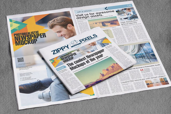 professional newspaper advertising design
