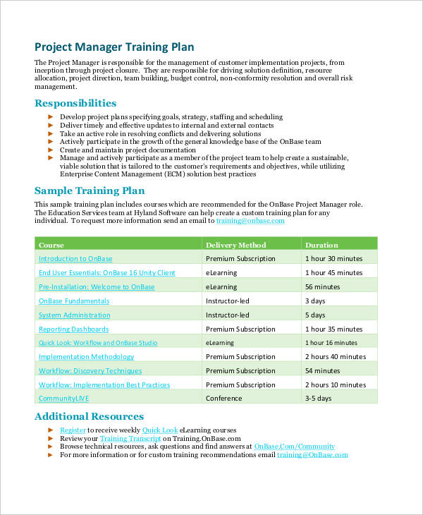 Project Plan - 59+ Examples, Format, Word, Google Docs, Apple Pages, PDF