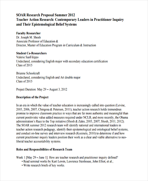 Action Research Proposal 12 Examples Format How To Create How To